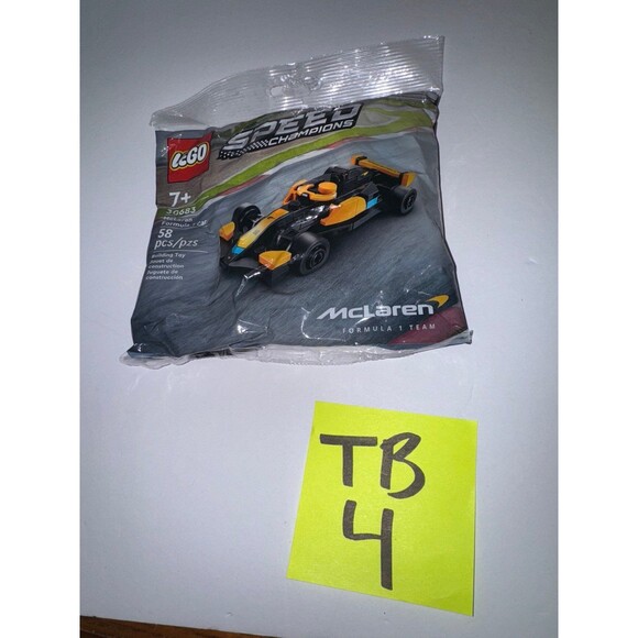 LEGO Speed Champions 30683 McLaren Formula 1 Car new 58 pieces sealed polybag - Picture 1 of 4